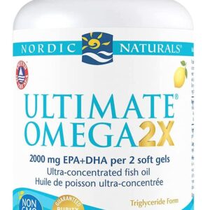 Nordic Naturals Ultimate Omega 2X 60 Soft Gels