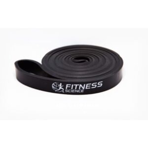 Fitness Science Resistance Band Black 0.75"