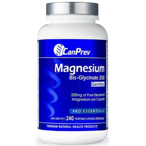 CanPrev Magnesium Bis-Glycinate 200mg 240 Capsules