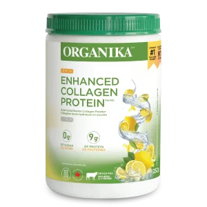 Organika Enhanced Collagen Protein - Lemon 252g