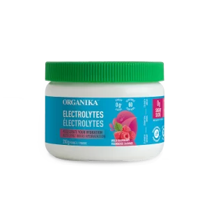 Organika Electrolytes 60 Servings - Wild Raspberry